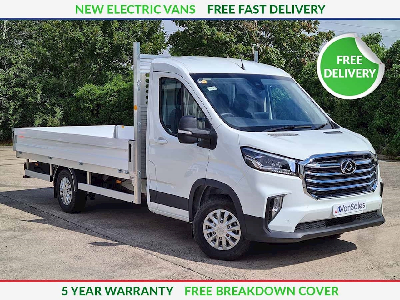 Maxus Deliver 9 150kW Chassis Cab 88kWh N2 Auto